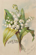Delcampe - MUGUET      BOUQUET  EN RELIEF - Blumen