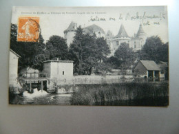 Delcampe - ENVIRONS DE RUFFEC                        CHATEAU DE VERTEUIL           FACADE SUR LA CHARENTE - Ruffec