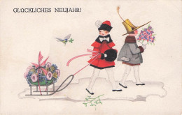 Delcampe - Mela Koehler GLÜCKLICHES NEUJAHR - Non Classés