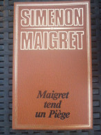 Delcampe - Simenon MAIGRET TEND UN Piege Edito Service 1974 - Cassettes Audio