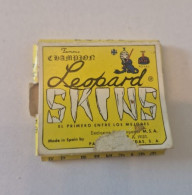 Delcampe - PC12  - CHAMPION LEOPARD SKINS -  Papier à Cigarettes - Feuilles à Rouler - Espagne - Autres & Non Classés