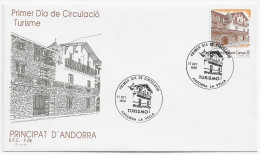 Delcampe - 3923  FDC  Andorra La Vella ,1990 Turismo, Turisme - Briefe U. Dokumente