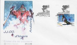 Delcampe - 3923  FDC  Andorra La Vella ,1998, JJ.OO De Invierno - Briefe U. Dokumente