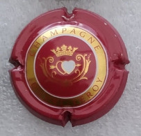 Delcampe - Capsule De Champagne Duval Leroy	Rouge Or Et Blanc - Duval-Leroy