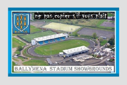 Delcampe - CP. STADE:  BALLYMENA  IRLANSE DU NORD  STADIUM GROUND   #  D.M.002 - Fussball