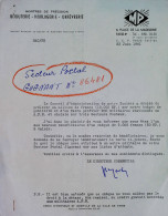 Delcampe - Militaria Lettre Gagnante Pour Soldat A.F.N  1961 MP - Documents