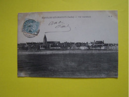 Delcampe - MAROLLES-LES-BRAULTS. SARTHE. VUE PARTIELLE. 5852JK1000 - Marolles-les-Braults