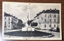 Delcampe - Borgomanero NOVARA Monumento Ai Caduti VIAGGIATA 1934 COD.C.5022 - Novara