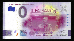 Delcampe - 0 Euro-Note IL FALSARIO, 2026-1, RRRRR, UNC -, W/ Ser.-no.000000, W/ Lilac Embl. - Autres & Non Classés