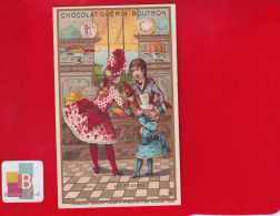 Delcampe - ETAT NEUF GUERIN BOUTRON Chromo Minot  Dorée   FETE Temps ANNEE  Avril Poissons  En Chocolat Chocolaterie - Guérin-Boutron