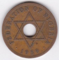 Delcampe - Nigeria . 1 Penny 1959 , Elisabeth II , En Bronze , KM# 2 - Nigeria