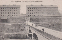 Delcampe - BELFORT FORT HATRY 9èBATAILLON D'ARTILLERIE,VOIE FERREE REF 95713 - Kasernen