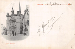 Delcampe - 49-SAUMUR-N°T2219-E/0079 - Saumur