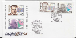 Delcampe - 3923   FDC  Barcelona 1994, Barnafil, Europa - FDC