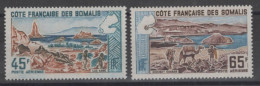 Delcampe - Côte Française Des Somalis - PA N°43 + 44 - ** Neuf Sans Charnière - Nuevos