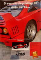 Delcampe - Publicité Papier  VOITURE FERRARI TONKA POLISTIL F40  Année 1991 MAG - Werbung