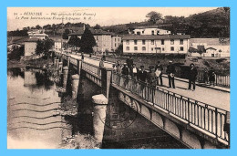 Delcampe - CPA - Béhobie (64) - 25. Le Pont International Franco-Espagnol - Béhobie