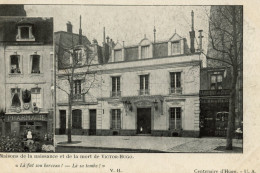 Delcampe - Maisons De La Naissance Et De La Mort De Victor Hugo "Là Fut Sa Naissance ! Là Sa Tombe" - Schriftsteller