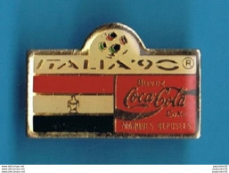 Delcampe - PIN'S //   ** ÉGYPTE / COUPE DU MONDE // '90 ITALIE ** . (© Copyright 1986 Col Italia '90) - Calcio