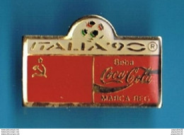Delcampe - PIN'S //  ** U.R.S.S. / COUPE DU MONDE // '90 ITALIE ** . (© Copyright 1986 Col Italia '90) - Calcio