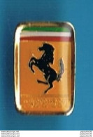 Delcampe - 1 PIN'S //   ** LOGO ** FERRARI ** - Ferrari
