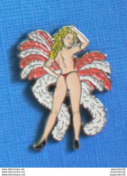 Delcampe - 1 PIN'S //  ** PIN-UP / CABARET MOULIN ROUGE / FOLIES BERGERES & CRAZY HORSE ** . (© Qualité Collectors Série Limitée) - Pin-ups