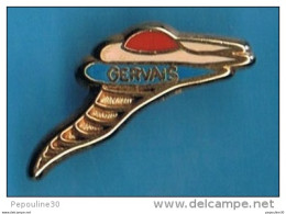 Delcampe - PIN'S //  ** GLACES GERVAIS ** - Alimentation