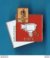 Delcampe - PIN'S //  ** JEUX OLYMPIQUES ALBERTVILLE '92 / C I R T V / MOUTIERS ** . (© COJO 1991) - Juegos Olímpicos