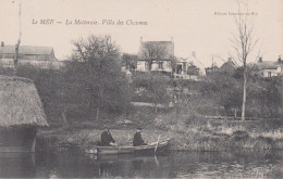 Delcampe - LE MEE LA LA MOTTERAIE ,VILLA DES CHAUMES,BARQUE PERSONNAGES   REF 95716 - Le Mee Sur Seine