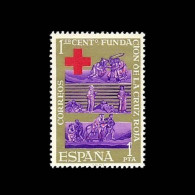 Delcampe - España 1963 | Cent. De La Cruz Roja | Ed 1534 - Yv 1203 - Mi 1427 - SG 1595 MNH ** - Croix-Rouge