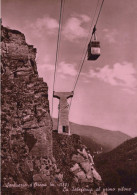Delcampe - CARTOLINA  SANTUARIO D' OROPA M. 1180,BIELLA,PIEMONTE-LA TELEFERICA AL PRIMP PILONE-STORIA,MEMORIA,CULTURA,VIAGGIATA1953 - Biella