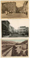 Delcampe - LOT De 3 Cartes De TARARE ( Train / Borne Michelin / Banque ) - Tarare