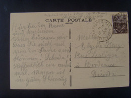 Delcampe - 19077- CP "Ruines De Froensbourg" Oblitération Ambulant Sarreguemines à Haguenau N° 1021 Pothion, Type 3 (Alsace) - Poste Ferroviaire