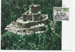 Delcampe - 3924   Máxima Madrid 1968, Castillo De Villasobroso, Pontevedra - Maximumkarten