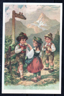 Delcampe - Illustrateurs CP Jeunes Enfants Alpinistes Non Circulée - 1900-1949