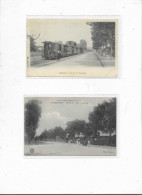 Delcampe - Top Cpa-trains-gares-locomotives Lot De 2 Cpa-cause Deces - Arpajon