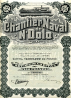 Delcampe - CHANTIER NAVAL De N'DOLO (Chanado) - Navigation