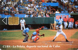 Delcampe - CUBA - CHIP CARD - SPORT - BASEBALL - Cuba