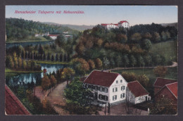 Delcampe - Vintage Postcard Germany Remscheider Talsperre Dam And Mebusmuhle Mill View - Fürstenberg