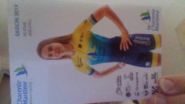 Delcampe - CYCLISME    -WIELRENNEN- CICLISMO :CARTE NOEMIE ABGRALL   2019 - Radsport