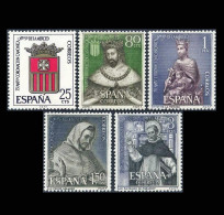 Delcampe - España 1963 | 75º Ntra. Sra. De La Merced | Ed 1521/5 - Yv 1190/4 - Mi 1413/7 MNH ** - Christianity