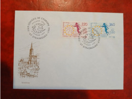 Delcampe - 1989 STRASBOURG      TIMBRE CONSEIL EUROPE FDC - Non Classés