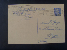 Delcampe - 19083- CP 12 F Gandon Bleu Surchargée ALGERIE, OM D'Oran 11-45, TBE, Cote ACEP 50 € - Other & Unclassified