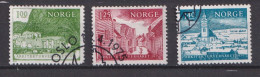 Delcampe - Norway 1975; Architecture, Michel 700-702, Used. - Gebraucht