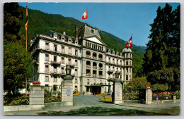 Delcampe - Grand Hotel Beau Rivage Interlaken Carte Postale Postcard - Interlaken