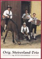 Delcampe - Otto Krammer Und Seine Orig. Steirerland - Trio Autogrammkarte (Nr. 6747) - Zangers & Muzikanten