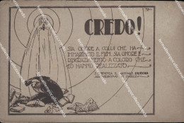 Delcampe - Ba659 Cartolina   Credo! Il Dramma Di Lourdes - Sonstige & Ohne Zuordnung