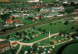 Delcampe - CPM - NEUFCHATEL - Vue Aérienne Le Camping-Caravaning De Sainte-Claire - Edition Combier - Neufchâtel En Bray