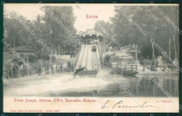 Delcampe - Torino Città SCOLLATA Cartolina KV1901 - Sonstige & Ohne Zuordnung