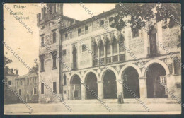 Delcampe - Vicenza Thiene SCOLLATA Cartolina ZB8010 - Vicenza
